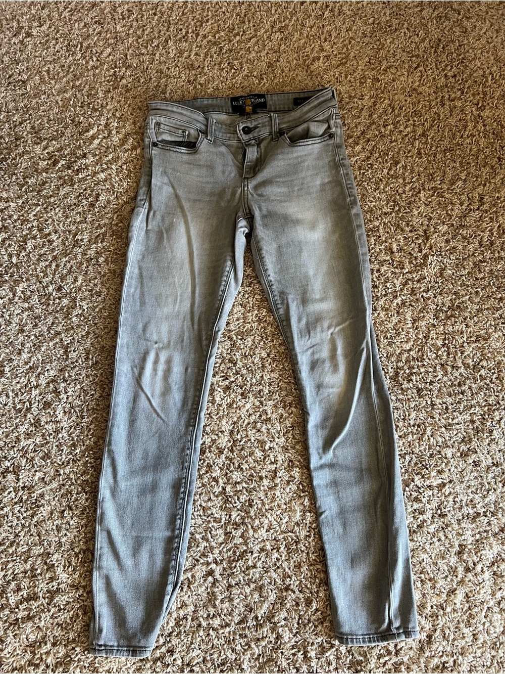 Lucky Brand Light Gray Women’s Skinny Jeans
